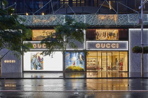 gucci new york flagship store|department stores that carry gucci.